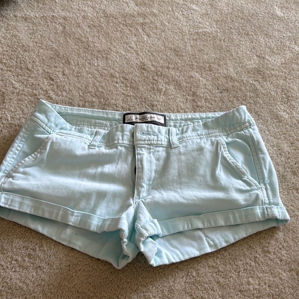 Abercrombie and Fitch Light Blue shorts